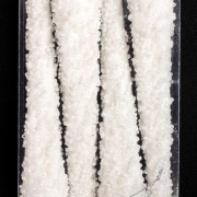 Sople plastikowe białe z koralikami 4szt/kpl. HET88030-17 4/S 18cm 