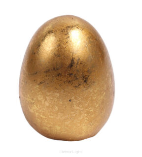Złote jajko ceramiczne WIP-4-00338-21 (23882) 6cm