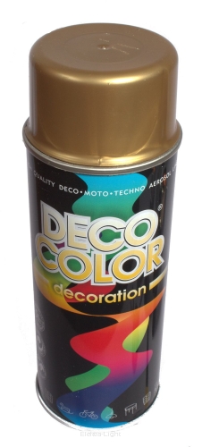 Farba w sprayu lakier Deco Color Metalik 400ml różne kolory