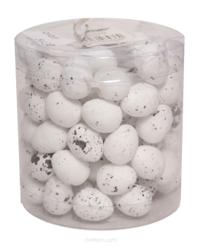 Jajka styropianowe nakrapiane w pudełku 72szt/opk. 2cm GP01-000-2207S/N/B