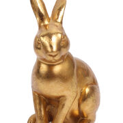 Złoty zając ceramiczny WIP-4-00334-21 (26247) 9cm