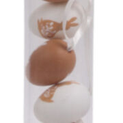 Jajka plastikowe zawieszki 4cm 12szt/op 998D-944 (27075)